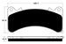 Porterfield Brake Pads for 2015 GMC YUKON XL 1500 / DENALI w/6 Piston BBK FR SPORT