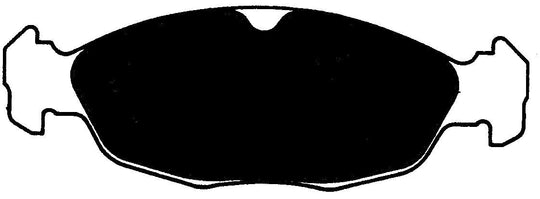 Porterfield Brake Pads for 2001 JAGUAR XJ Super V8 FR SPORT