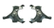 Belltech DROP SPINDLE SET 92-98 GM ST CAB/88-98 EXT CAB Belltech