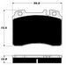 Porterfield Brake Pads for 1996 MERCEDES-BENZ C36 AMG FR SPORT