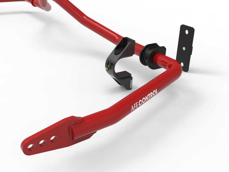aFe Control 22-24 Toyota Tundra V6-3.5L (tt) Rear Sway Bar - Red - DFW Speed Syndicate