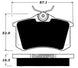Porterfield Brake Pads for 2004 VOLKSWAGEN JETTA VR6 FR SPORT