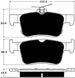 Porterfield Brake Pads for 2016 HONDA CIVIC Sedan EX FR SPORT