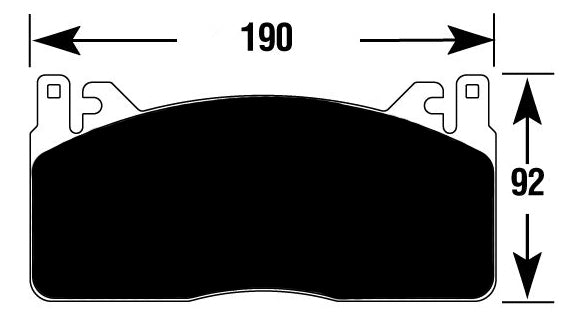 Porterfield Brake Pads for 2018 FORD MUSTANG Shelby GT350 FR SPORT