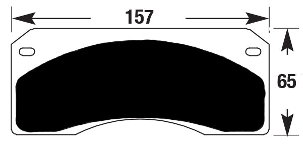 Porterfield Brake Pads for 1979 CHEVROLET CORVETTE Dual Pin FR SPORT