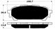 Porterfield Brake Pads for 2003 SUBARU IMPREZA SEDAN RS FR SPORT