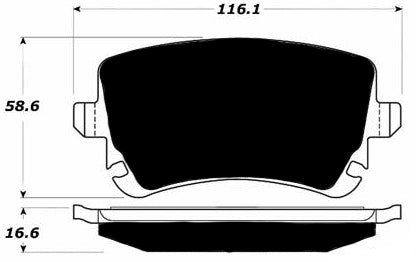 Porterfield Brake Pads for 2016 BENTLEY FLYING SPUR FR SPORT