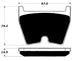 Porterfield Brake Pads for 2016 AUDI TT-RS Coupe w/Iron Disc FR SPORT