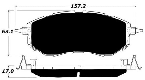 Porterfield Brake Pads for 2011 SUBARU LEGACY OUTBACK/WAGON 3.6R FR SPORT