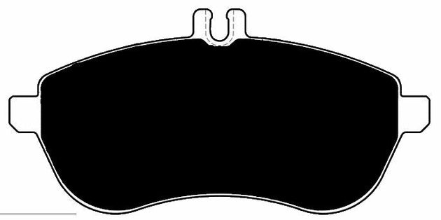 Porterfield Brake Pads for 2015 MERCEDES-BENZ SLK250 FR SPORT