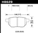 Hawk 08-15 Scion xB HPS 5.0 Rear Brake Pads - DFW Speed Syndicate