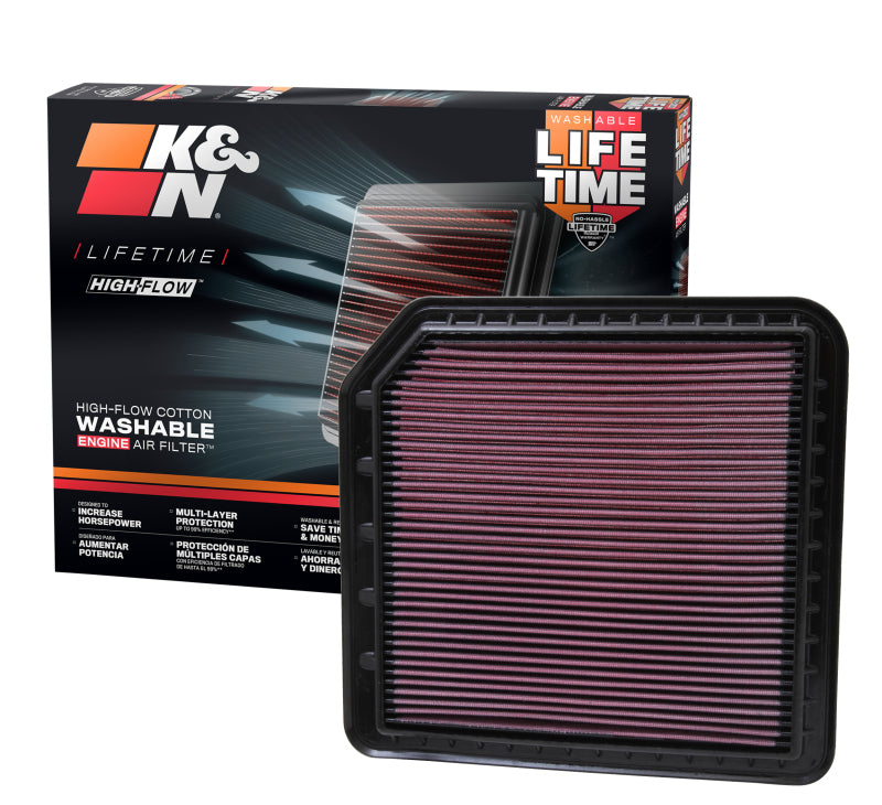 K&N Replacement Air FIlter 11 Infiniti QX56 5.6L V8 - DFW Speed Syndicate