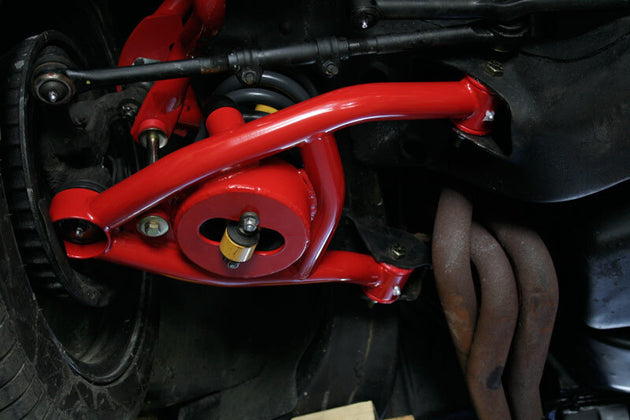 UMI Performance 64-72 GM A-Body Tubular Upper & Lower Front A-Arm Kit - Black - DFW Speed Syndicate