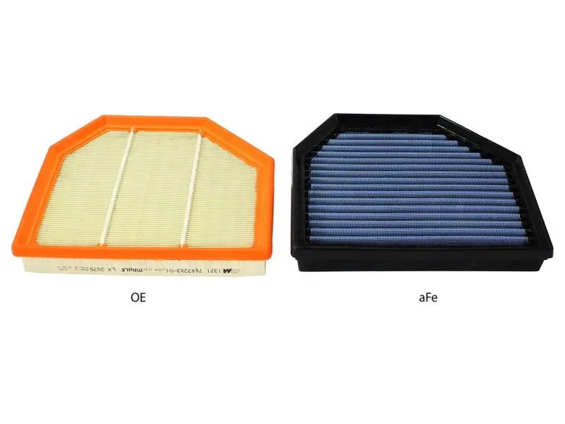aFe MagnumFLOW OEM Replacement Air Filter PRO 5R 2015 BMW M3/M4 (F80/F82) 3.0L S55 (tt) Qty. 2 aFe