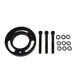 Gilmer Style Crank Pulley Spacer; 5/8 Inch; 2 3/4 Inch Bolts; Black Top Street Performance