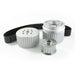 TSP Gilmer Style Pulley Kit; Billet Aluminum; SBF; Satin Top Street Performance