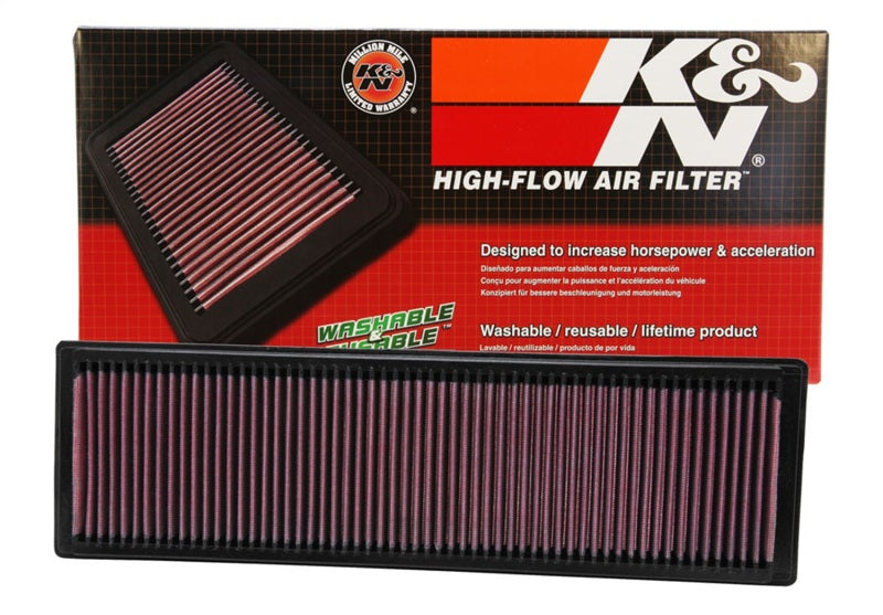 K&N Replacement Air Filter VOLKSWAGEN JETTA 2005-2010, RABBIT 2007-2009 2.5L L5 - DFW Speed Syndicate