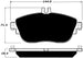 Porterfield Brake Pads for 2016 MERCEDES-BENZ CLA250 FR SPORT