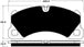 Porterfield Brake Pads for 2017 PORSCHE CAYENNE w/390mm Front Rotor FR SPORT