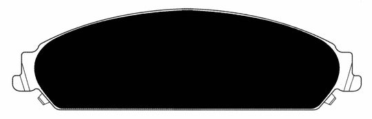 Porterfield Brake Pads for 2014 DODGE CHALLENGER V6 or V8 w/ Performance brk FR SPORT