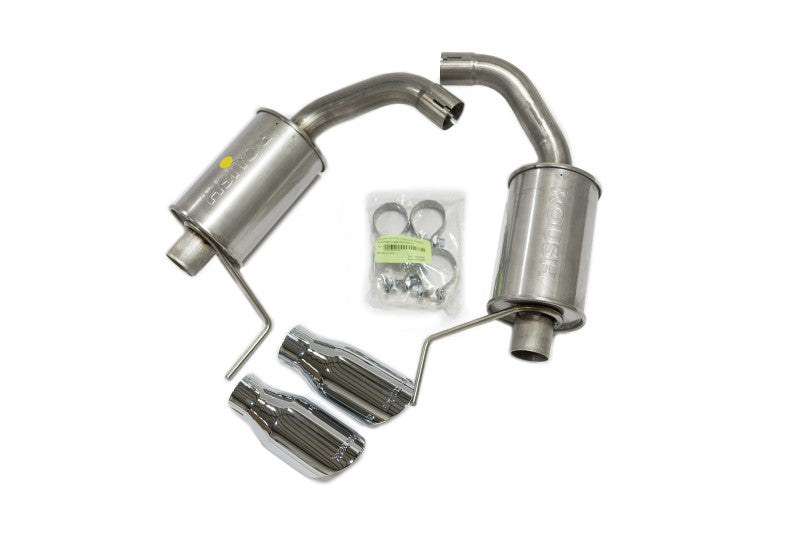 Roush 2015-2024 Ford Mustang 3.7L/2.3L V6/I4 Exhaust Kit w/ Round Tips - DFW Speed Syndicate
