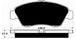 Porterfield Brake Pads for 1996 HONDA CIVIC Del Sol V-TEC FR SPORT