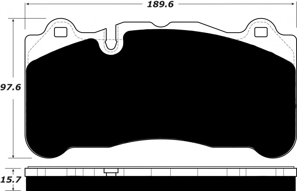 Porterfield Brake Pads for 2017 ACURA NSX FR SPORT