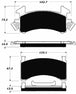 Porterfield Brake Pads for 1982 CADILLAC SEVILLE FR SPORT
