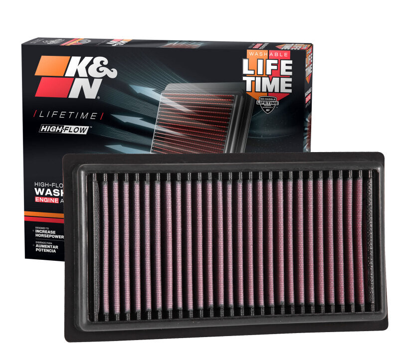 K&N 2017 Subaru BRZ H4-2.0L F/I Replacement Drop In Air Filter - DFW Speed Syndicate