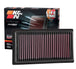 K&N 2017 Subaru BRZ H4-2.0L F/I Replacement Drop In Air Filter - DFW Speed Syndicate