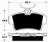 Porterfield Brake Pads for 1997 FORD MUSTANG Cobra FR SPORT