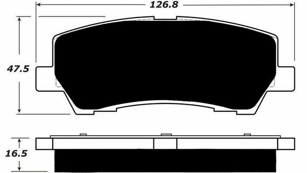 Porterfield Brake Pads for 2019 FORD Mustang 6 Cyl EcoBoost FR SPORT