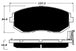 Porterfield Brake Pads for 2015 SUBARU FORESTER 2.5L FR SPORT