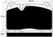 Porterfield Brake Pads for 2016 AUDI Q5 - 3.0T w/Brembo Calipers FR SPORT