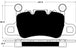 Porterfield Brake Pads for 2014 PORSCHE 911 GT3 w/Iron Discs FR SPORT