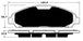 Porterfield Brake Pads for 2018 FORD Mustang 6 Cyl EcoBoost FR SPORT
