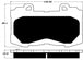 Porterfield Brake Pads for 2015 CHEVROLET COLORADO FR SPORT