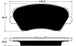 Porterfield Brake Pads for 2016 HYUNDAI ELANTRA GT FR SPORT