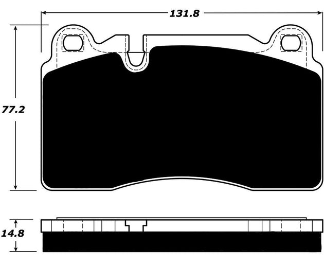 Porterfield Brake Pads for 2017 ACURA NSX FR SPORT