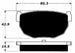 Porterfield Brake Pads for 1987 NISSAN 300ZX Turbo FR SPORT