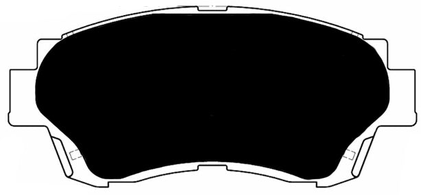 Porterfield Brake Pads for 1997 TOYOTA AVALON FR SPORT