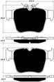 Porterfield Brake Pads for 2019 MERCEDES-BENZ C43 AMG FR SPORT