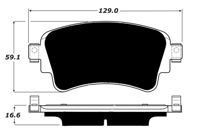 Porterfield Brake Pads for 2019 AUDI A5/A5 Quattro  - 338mm Front Disc (Exc Cabriolet) FR SPORT