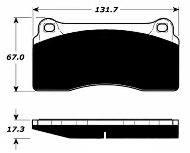 Porterfield Brake Pads for 1988 FERRARI F-40 FR SPORT