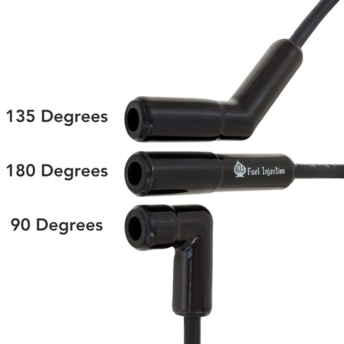 Black Jack Pro Ceramic Boot Spark Plug Wires - DFW Speed Syndicate