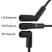Black Jack Pro Ceramic Boot Spark Plug Wires - DFW Speed Syndicate