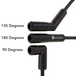 Black Jack Pro Ceramic Boot Spark Plug Wires - DFW Speed Syndicate