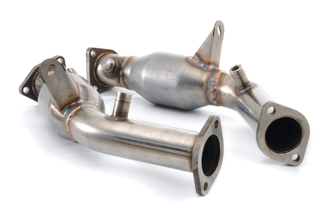 Berk Technology Nissan 350Z 03-06, Infiniti G35 Coupe 03-07, G35 Sedan 03-06. Metallic High Flow Cats. FR SPORT