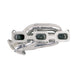 BBK 11-15 Ford Mustang 3.7L Shorty Tuned Length Headers - 1-5/8 Silver Ceramic (CARB EO 11-14 Only) - DFW Speed Syndicate