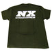 Nitrous Express X-LARGE BLACK T-SHIRT W/ WHITE NX - DFW Speed Syndicate